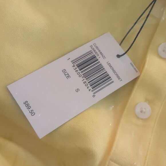 Michael Kors striped trim polo shirt NWT - Picture 3 of 4